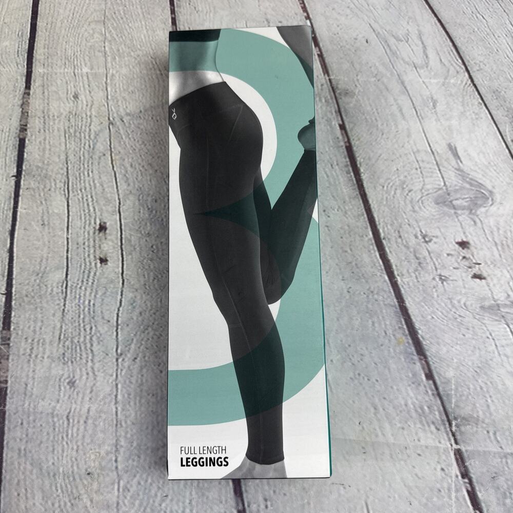 Boody Bamboo Full Length Black Activewear Leggings XS